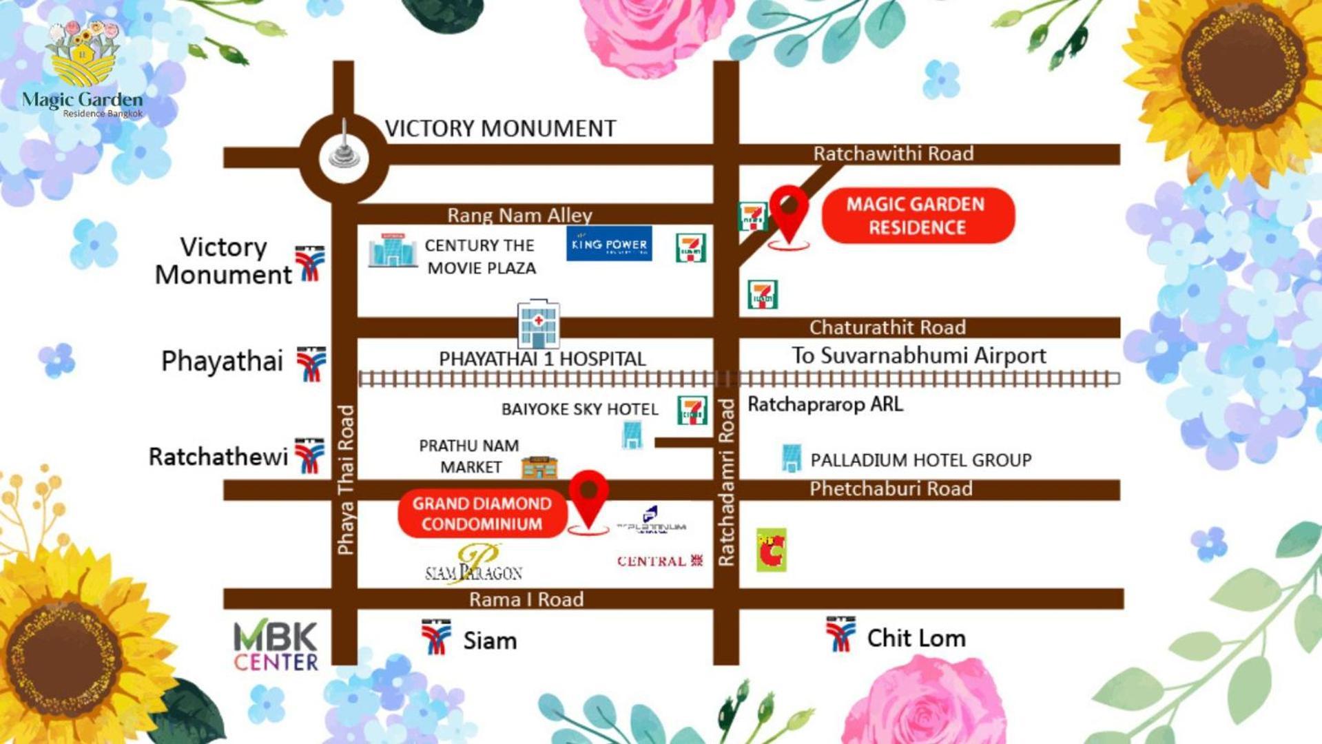 Magic Garden Residence กรุงเทพมหานคร ภายนอก รูปภาพ